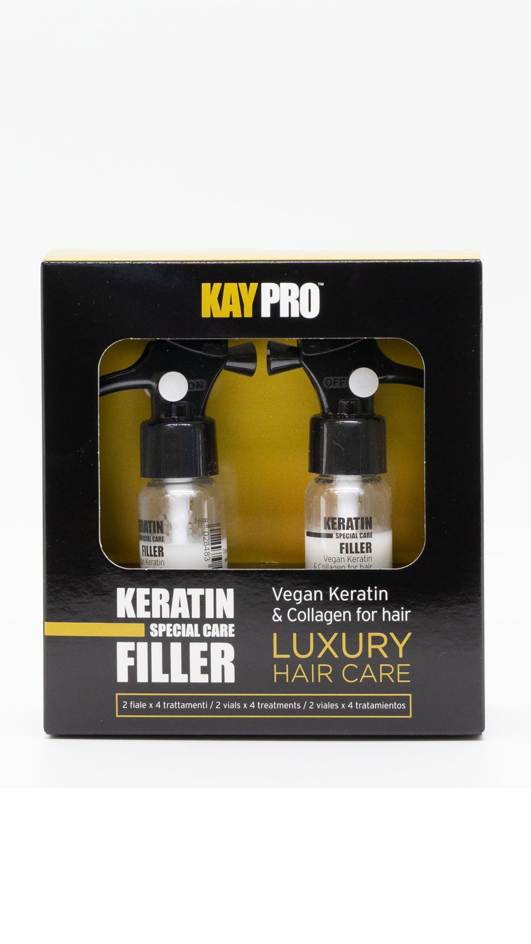 KayPro Keratin Filler 10ml x 2pc - for frizzy, lightly damaged hair
