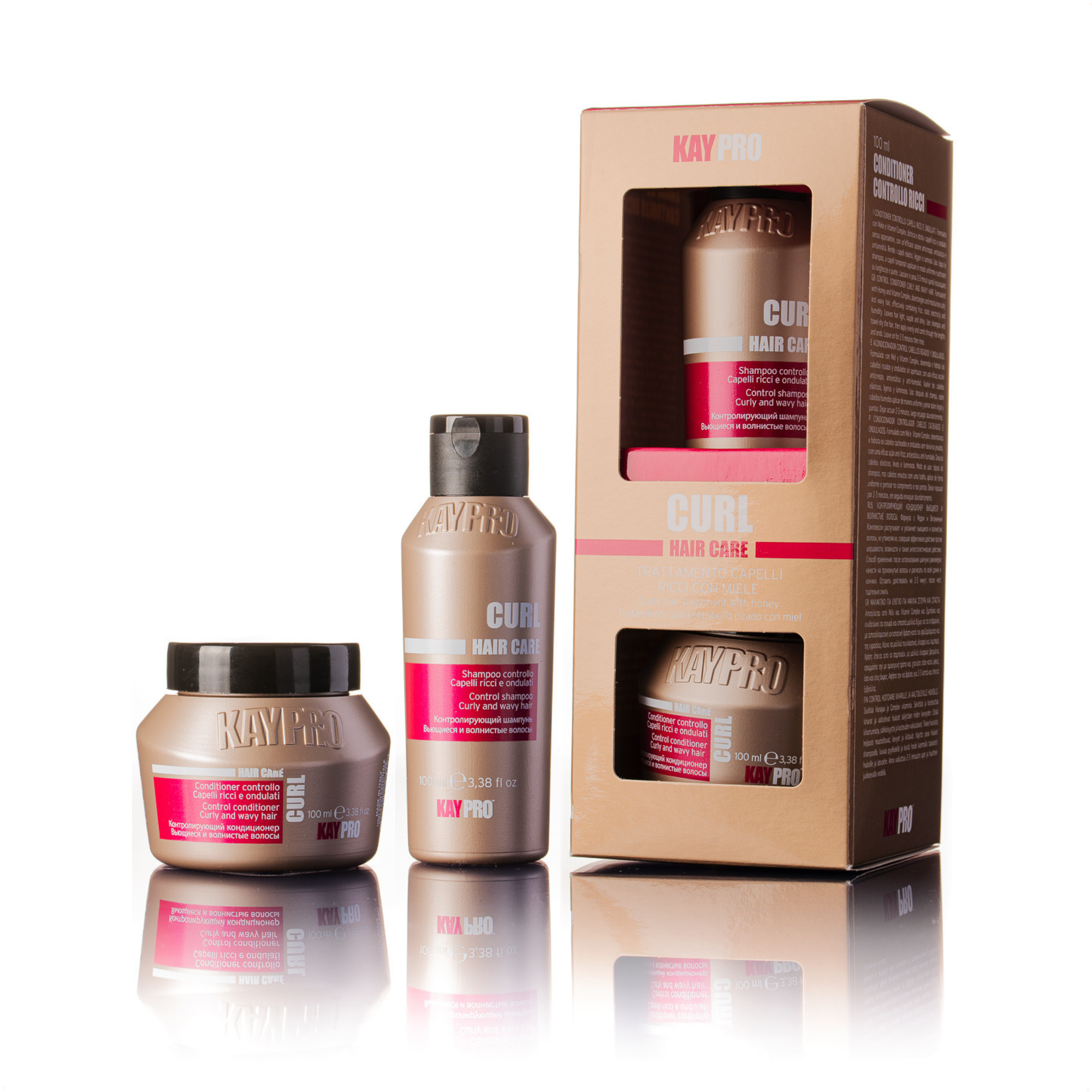 KayPro Kit Mini Size Curl 100 ml - travelsize - for curly hair