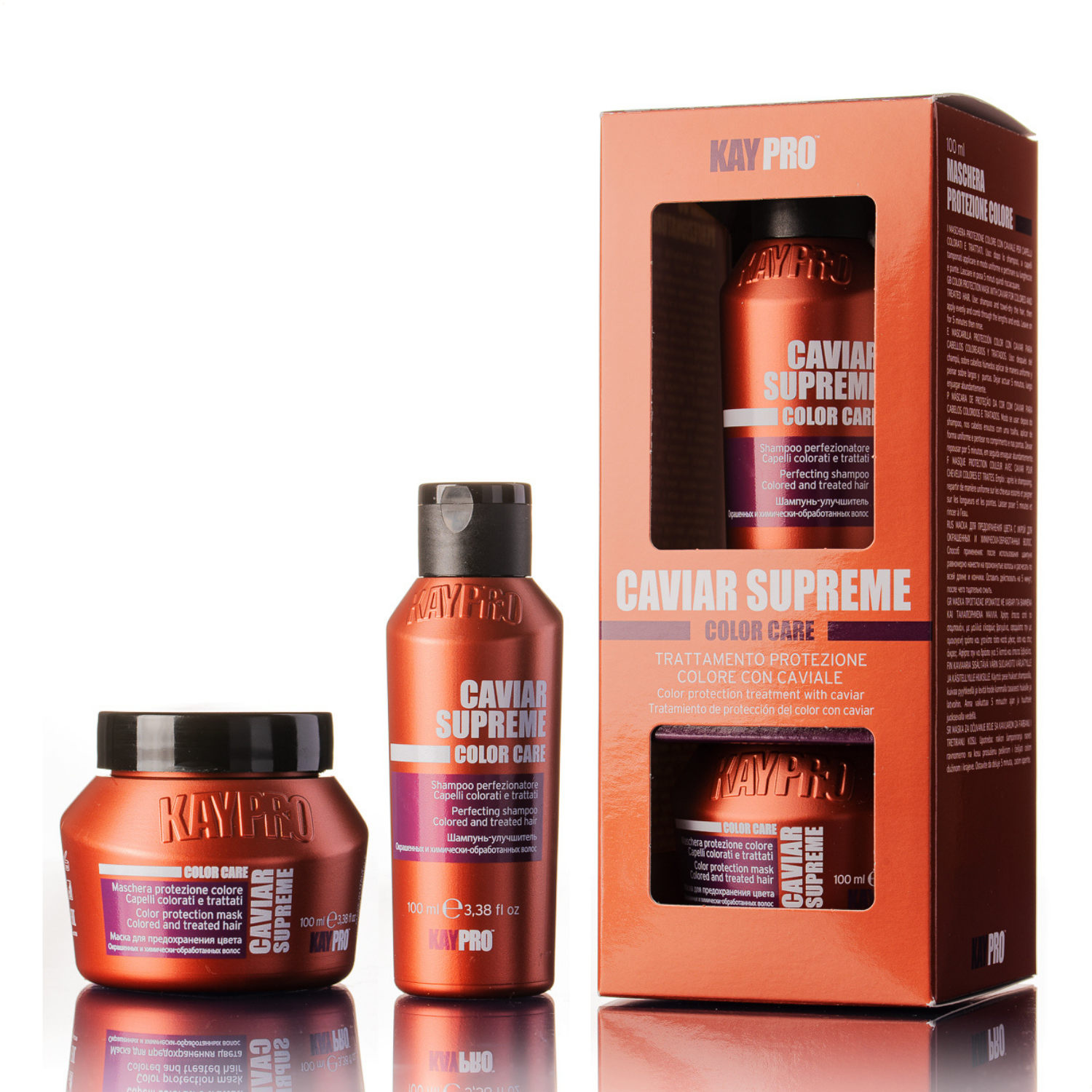 KayPro Kit Mini Size Caviar 100 ml - travelsize - for colored hair