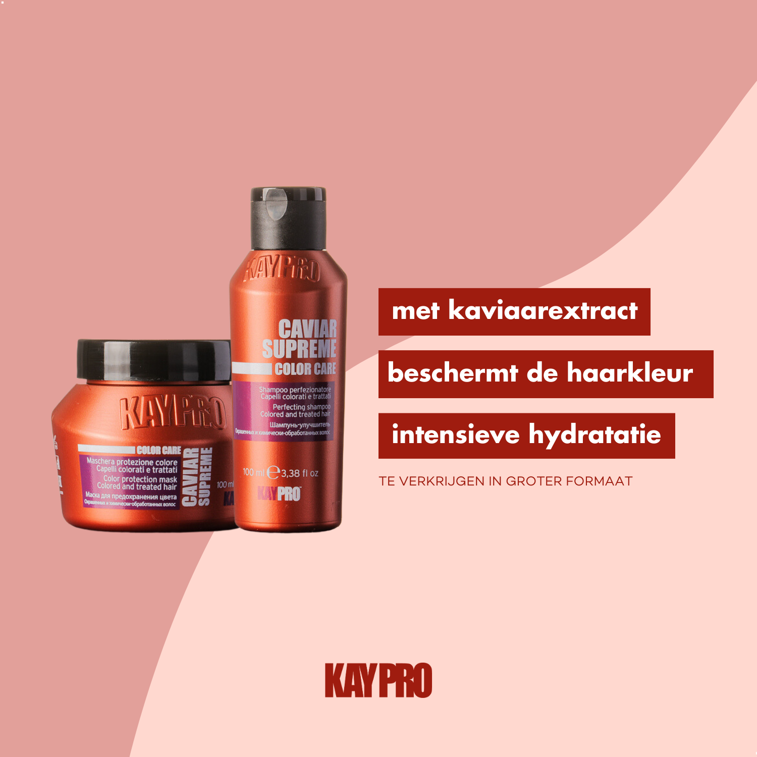 KayPro Kit Mini Size Caviar 100 ml - travelsize - for colored hair