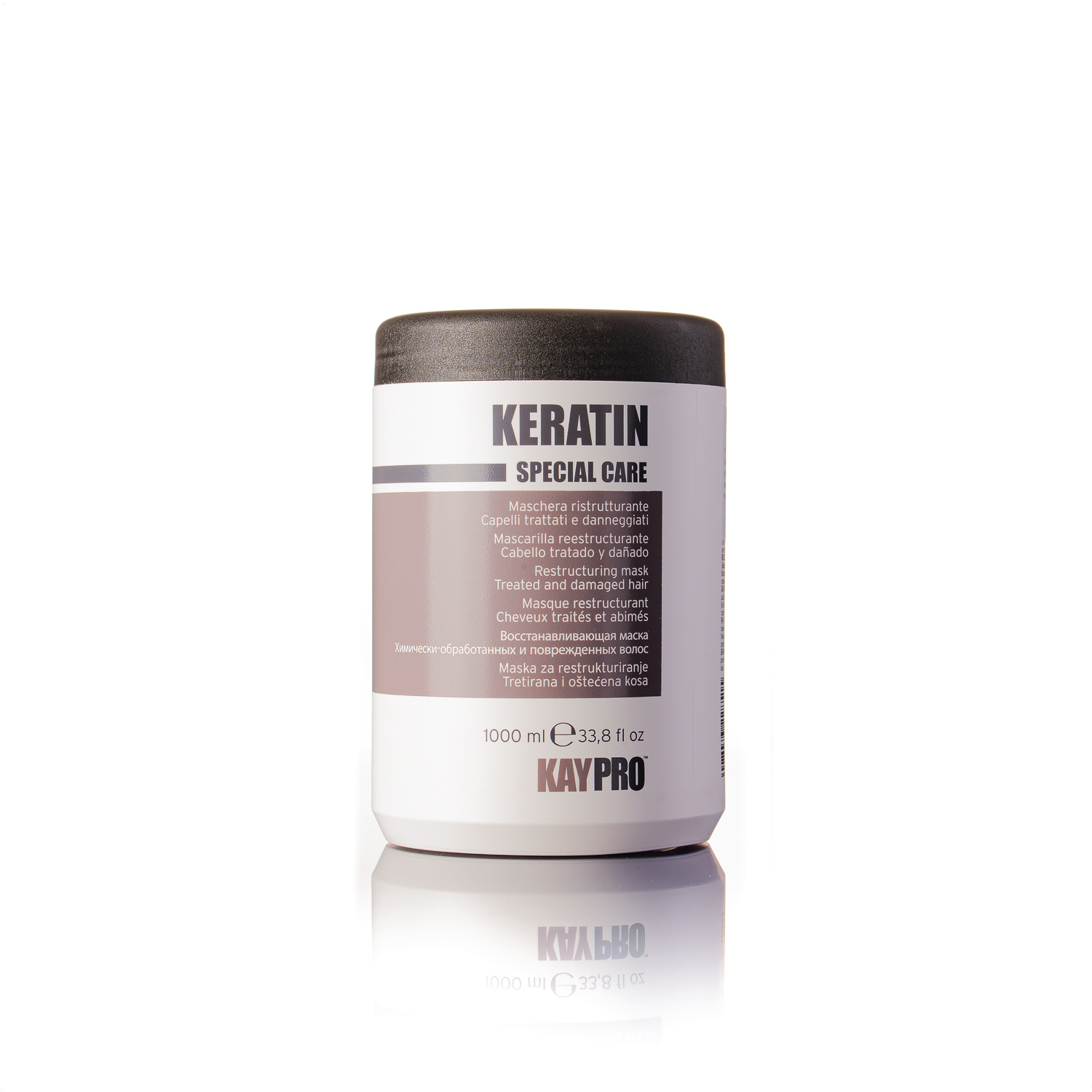 KayPro Keratin masker 1000 ml - for frizzy, lightly damaged hair
