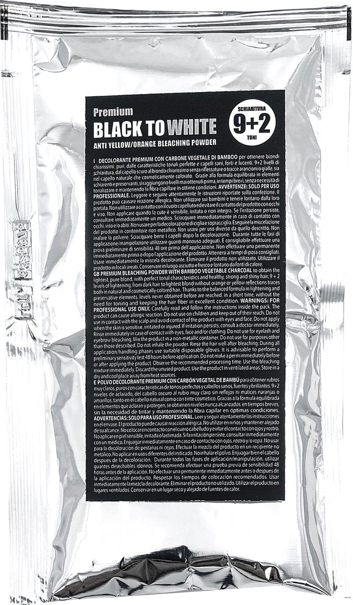 KayPro Black To White (9+2 tonen) Ontkleuringspoeder 50gr