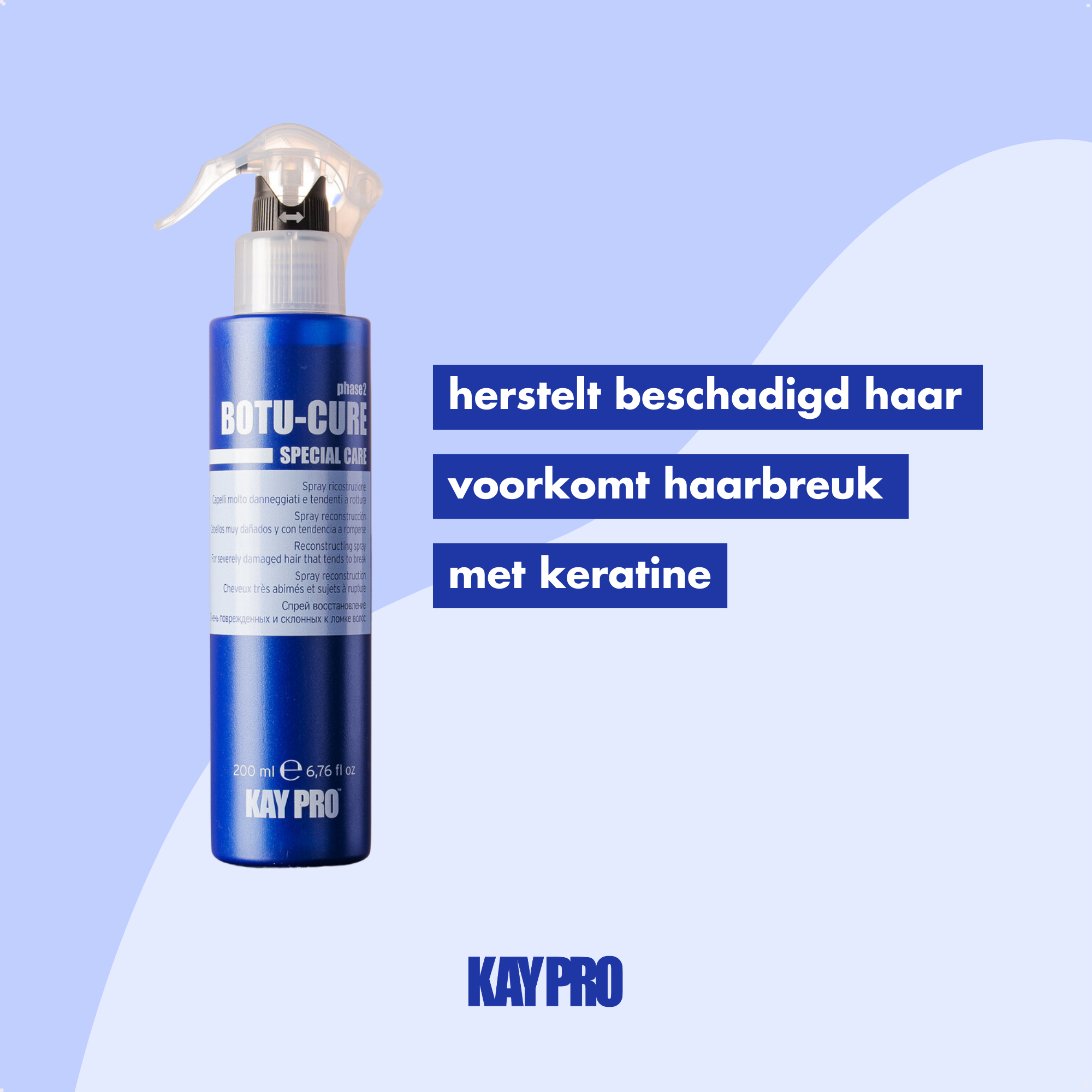 KayPro Botu-cure phase 2 spray 200 ml - for damaged hair