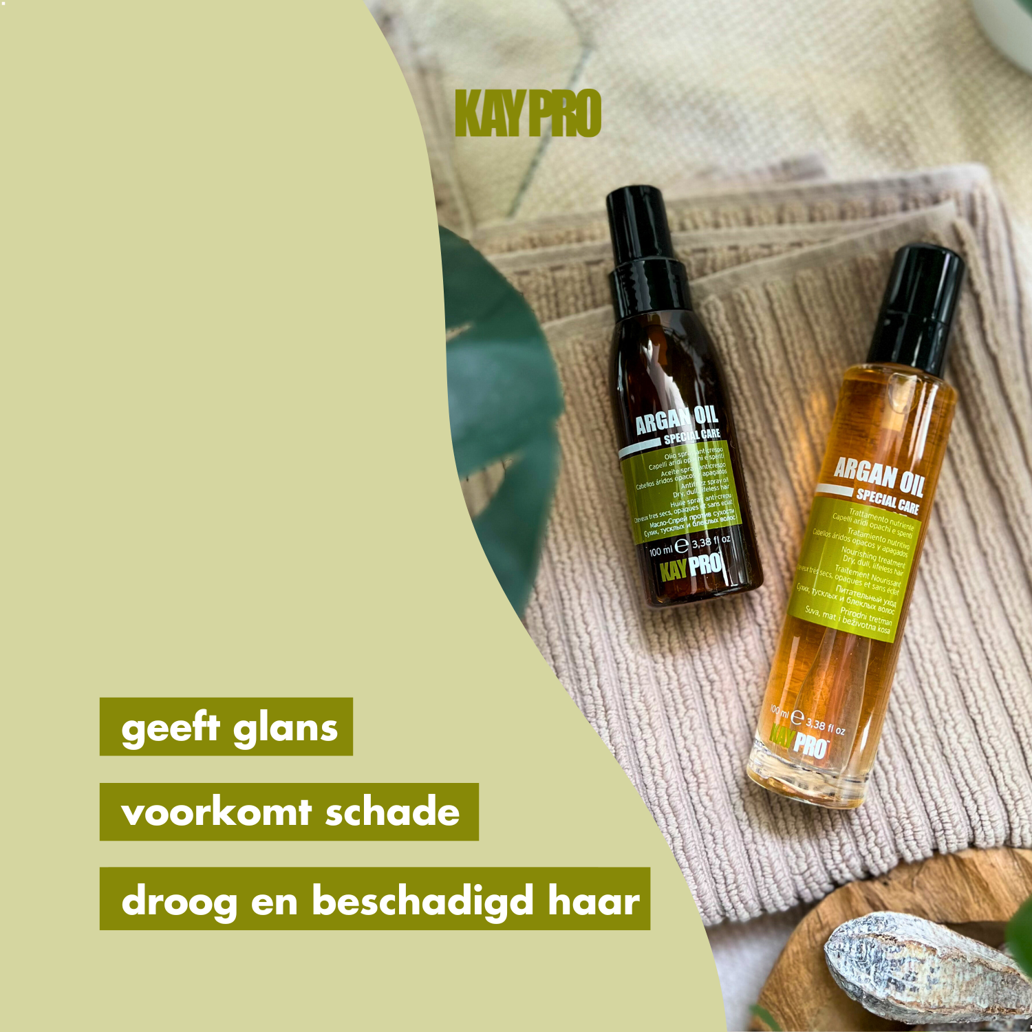 KayPro Argan oil treatment 100 ml - for thick and dry hair