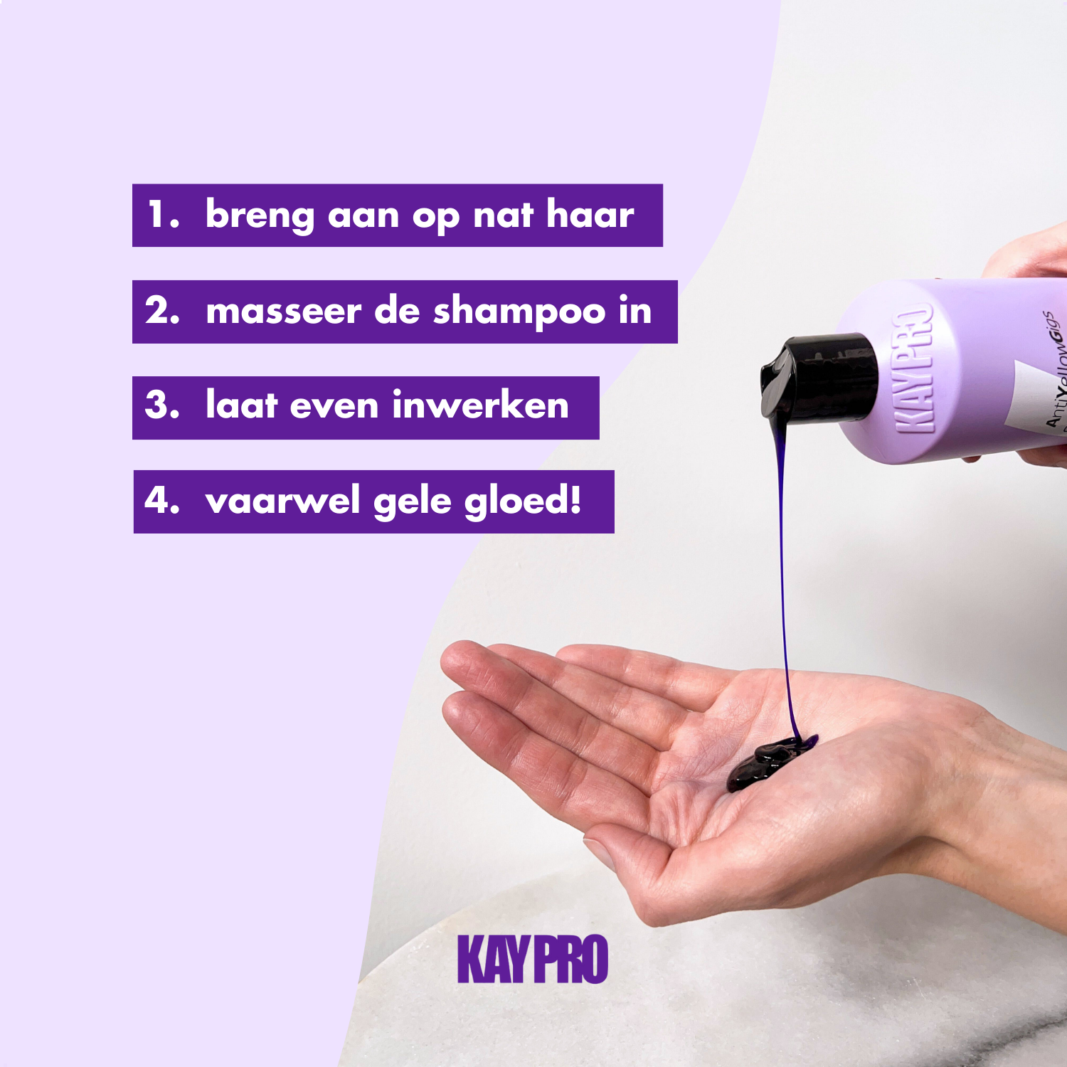 KayPro No yellow gigs zilvershampoo 350 ml