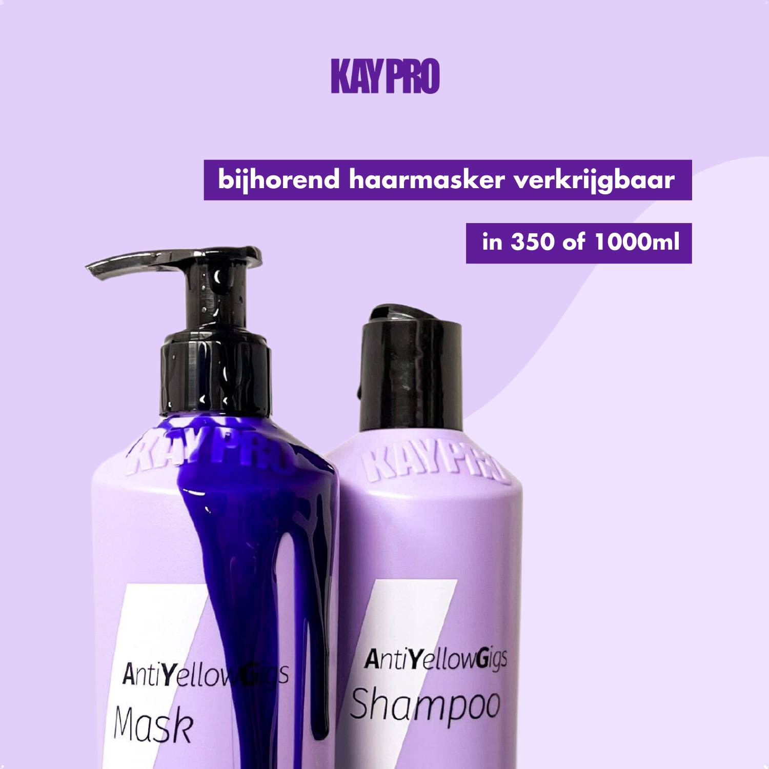 KayPro No yellow gigs zilvershampoo 350 ml