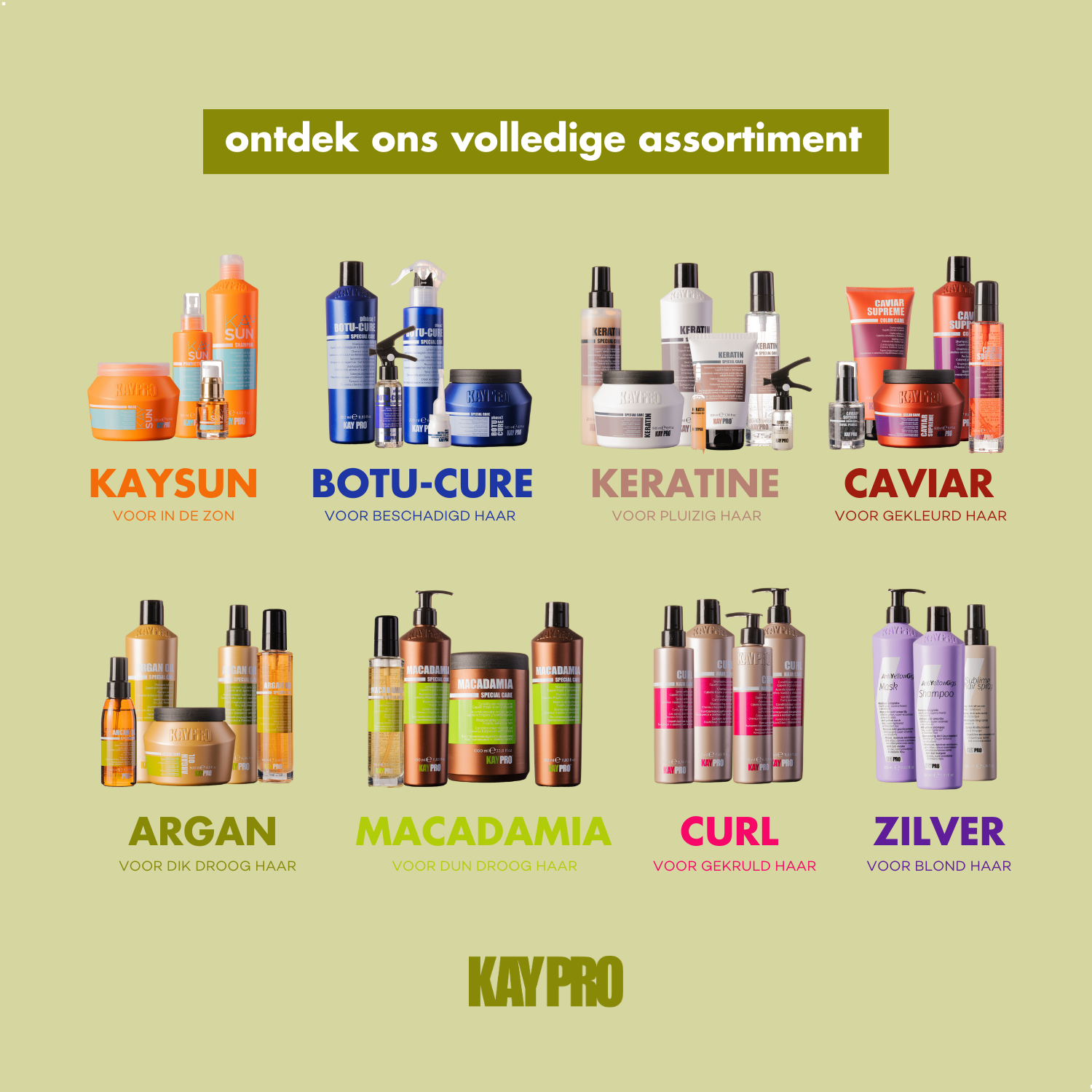 KayPro Kit Mini Size Argan Oil 100 ml - travelsize - for thick and dry hair