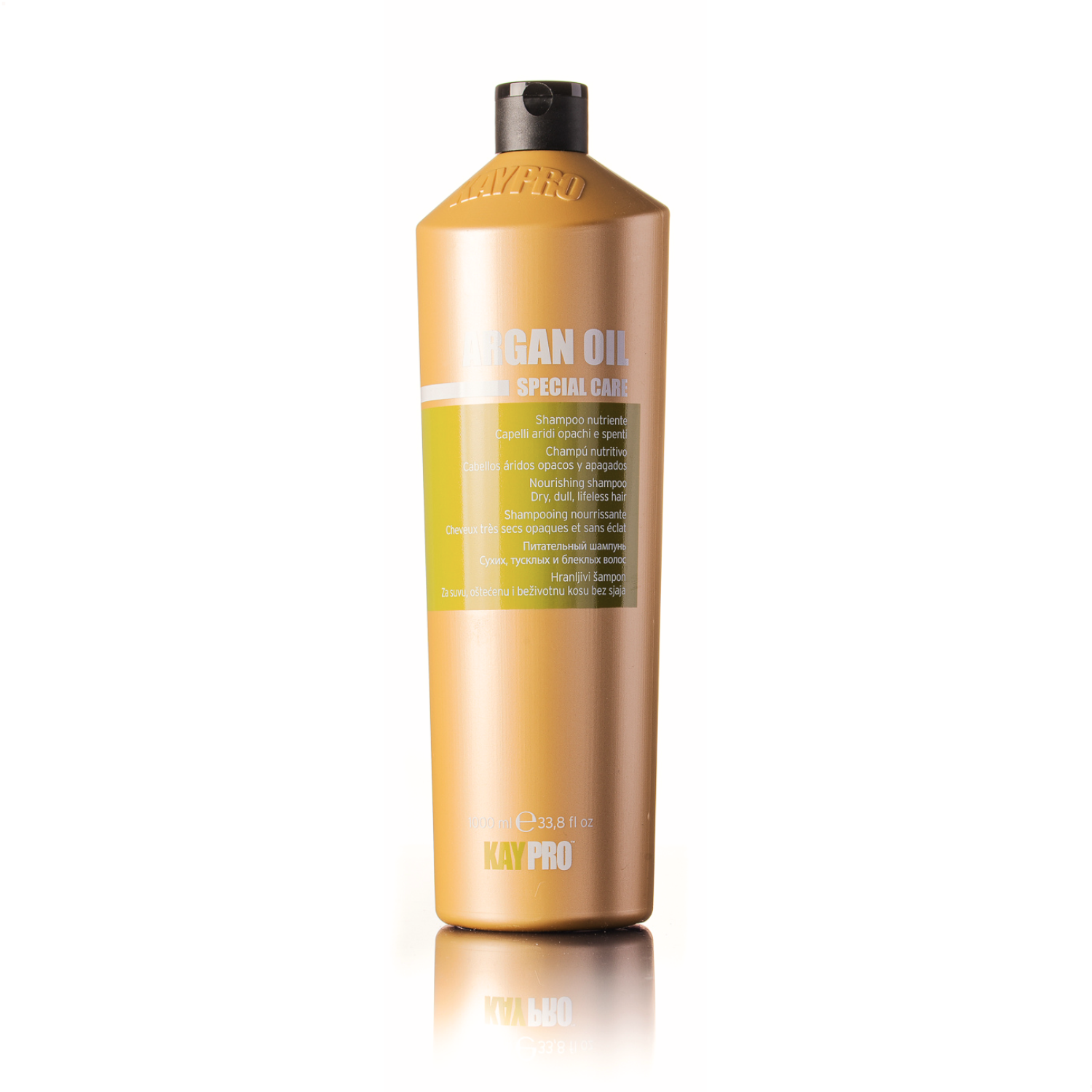 KayPro Argan oil shampoo 1000 ml - voor dik en droog haar
