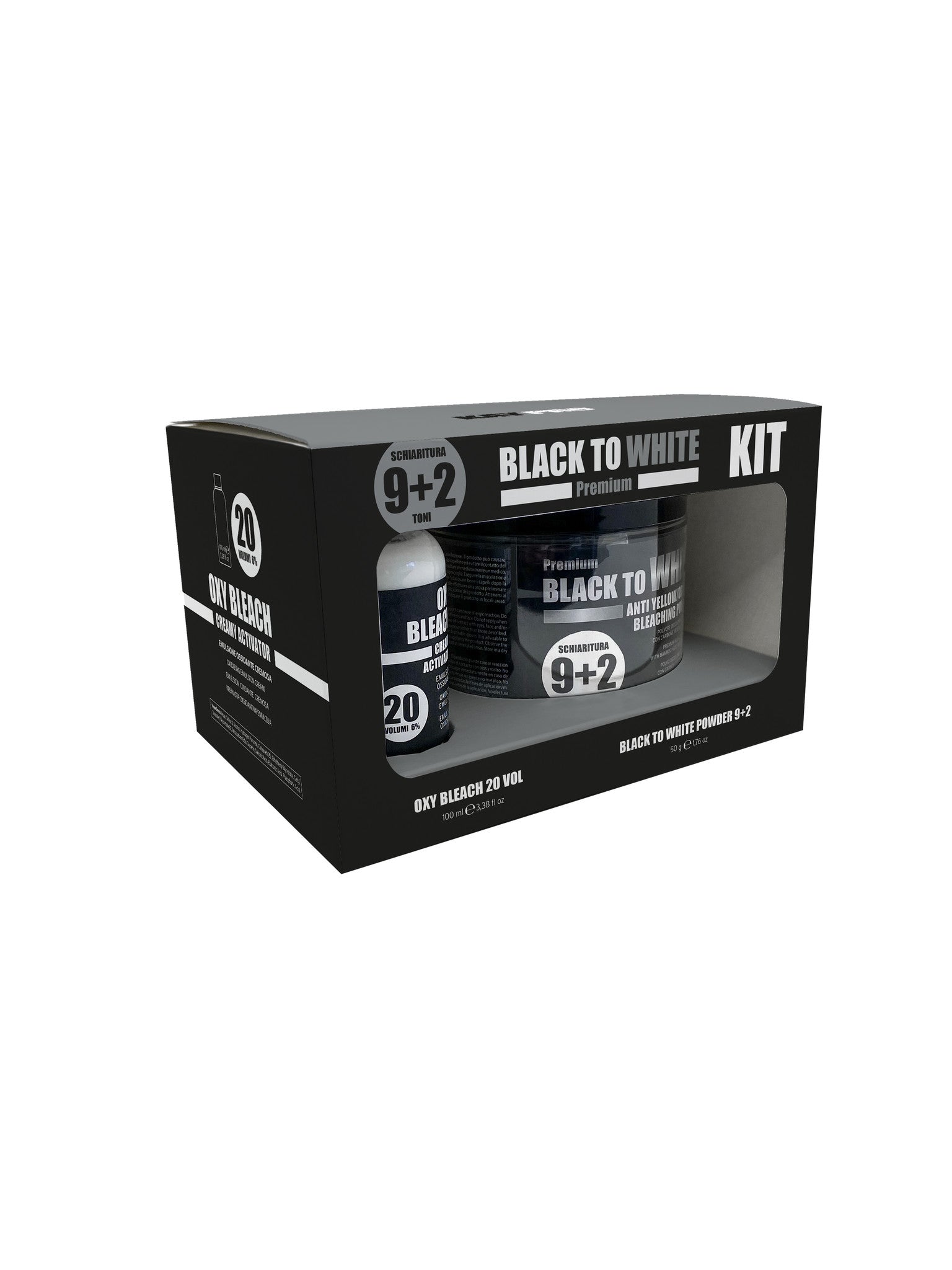 KayPro Black To White (9+2 tonen) Ontkleuringset