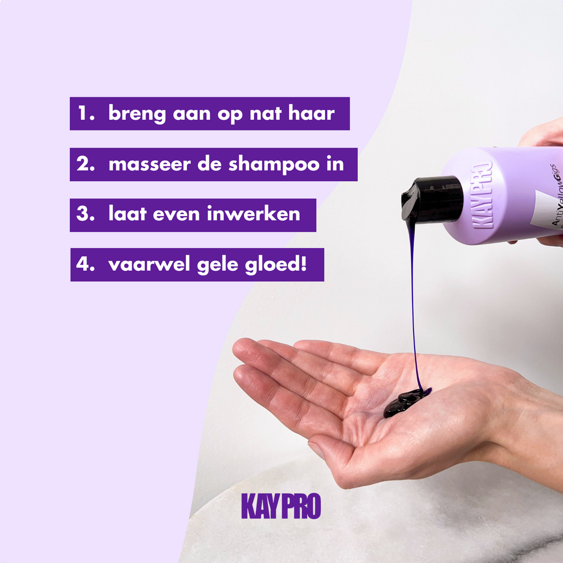 KayPro No yellow gigs zilvershampoo 350 ml
