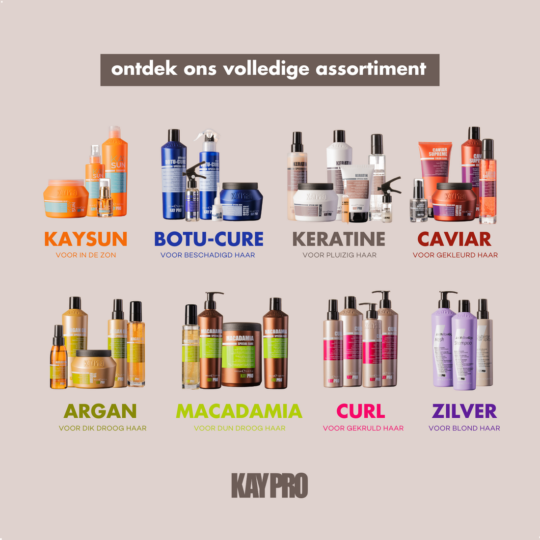 KayPro Keratin Duo - for frizzy, lightly damaged hair
