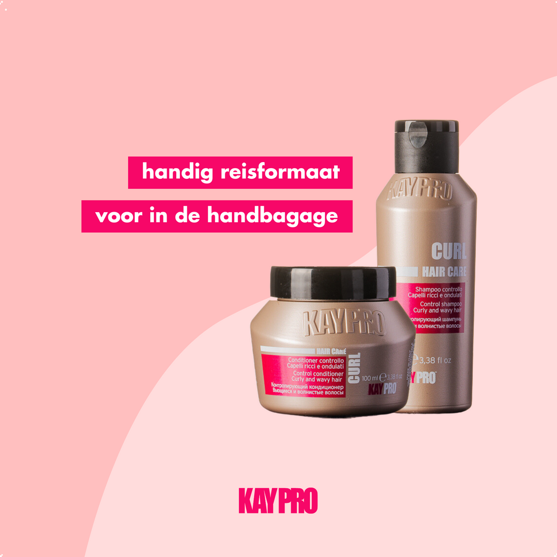 KayPro Kit Mini Size Curl 100 ml - travelsize - for curly hair