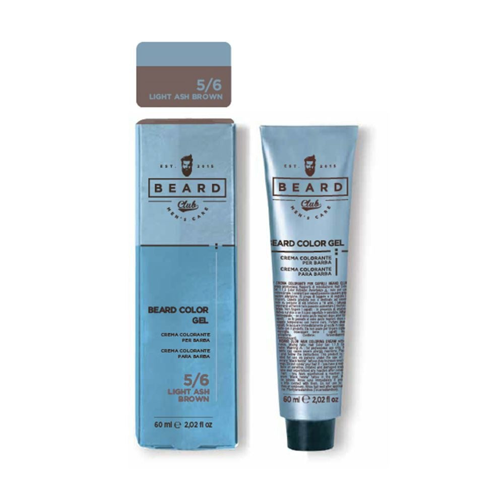 Beard Club Beard Color Gel 60 ml 5/6 Light Ash Brown