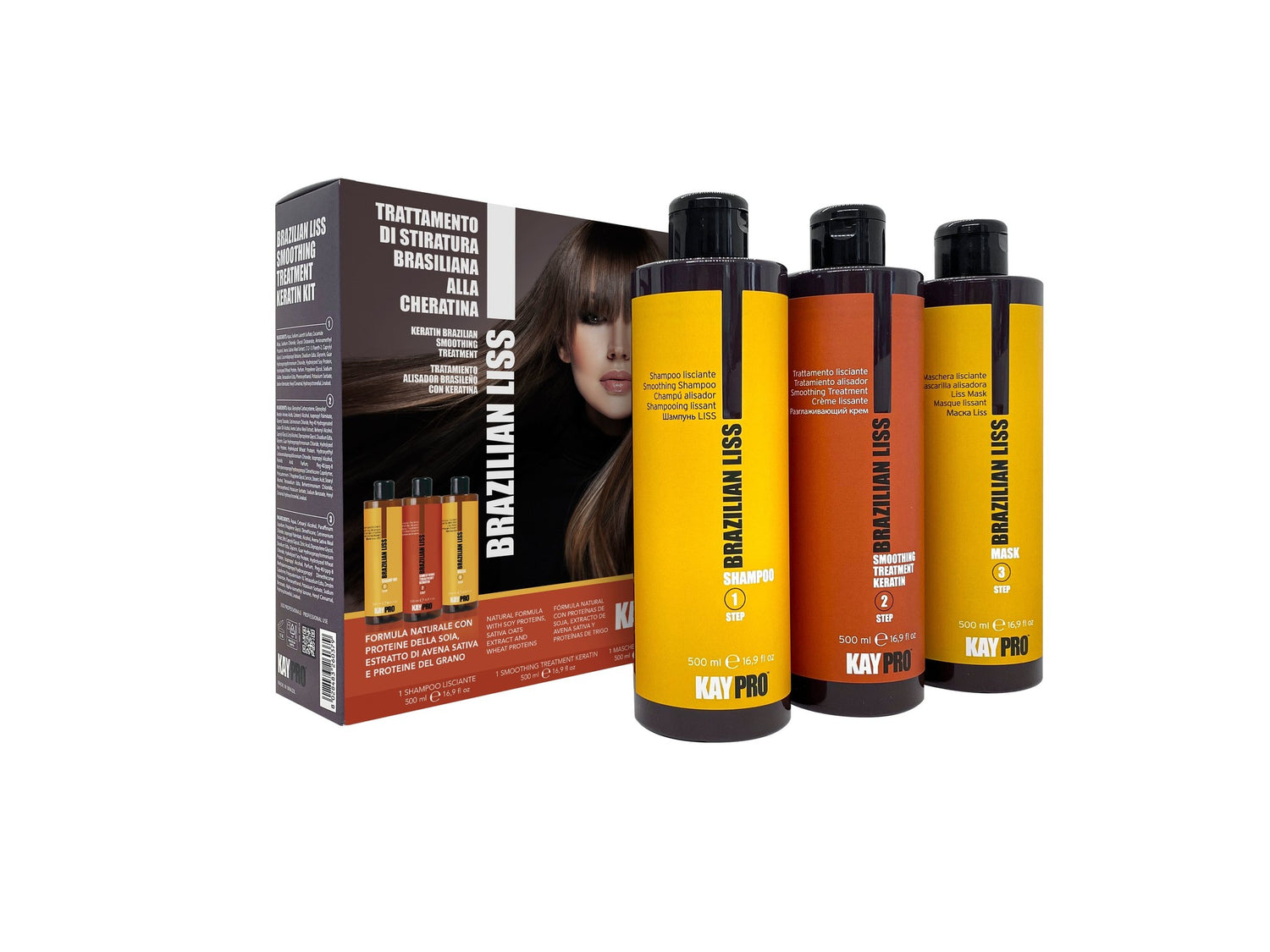 KayPro Brazilian Liss Kit (step 1-2-3) 500ml