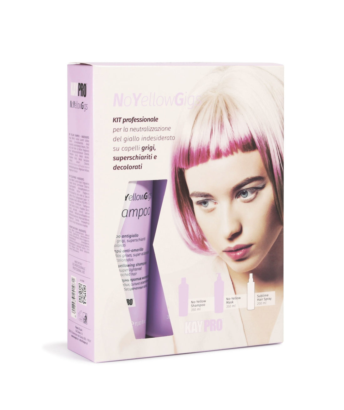 KayPro No Yellow Kit 950ml  (Shampoo + Masker + Spray)